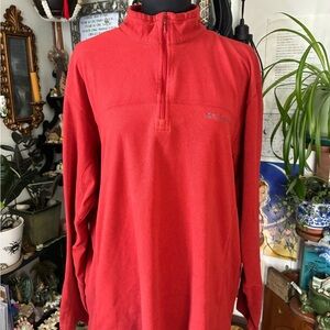 Columbia Vibrant Blood-Orange Pullover
